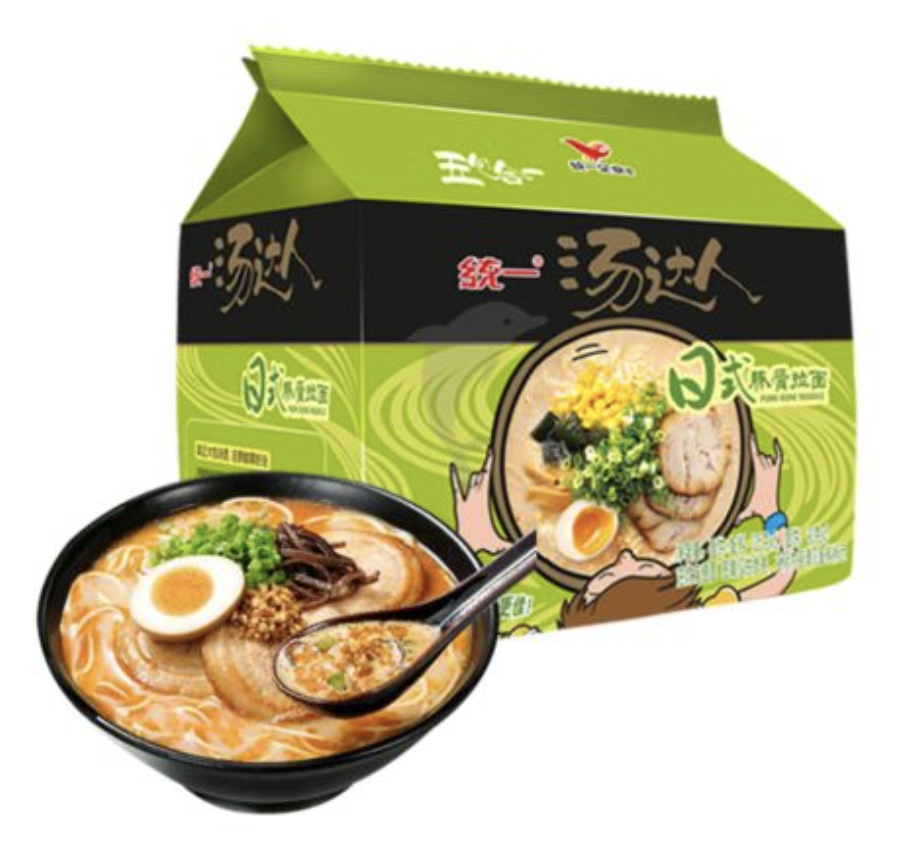INSTANT NOODLES JAPANESE PORK BONE STYLE 汤达人日式豚骨面 125g INSTANT NOODLES JAPANESE PORK BONE STYLE 汤达人日式豚骨面 125g