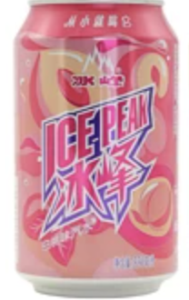 IP Soda Drink -Peach Flavour 330ml