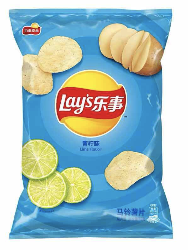 LS POTATO CHIPS LIME FLAVOUR 乐事-青柠味70g LS POTATO CHIPS LIME FLAVOUR 乐事-青柠味70g