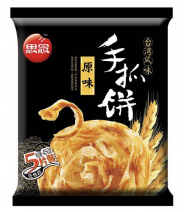 SYNEAR Hand-Grasp Pancake(Plain)450g 思念手抓餅(原味) SYNEAR Hand-Grasp Pancake(Plain)450g 思念手抓餅(原味)