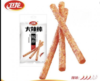 WL LATIAO (Gluten Strips) - Big Hot Stick 衛龍大辣棒-70g