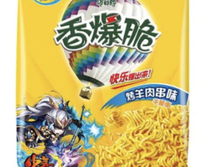 康师傅香爆脆烤羊肉串味干脆面 KSF Roast Artificial Lamb Flavored Crispy Noodles