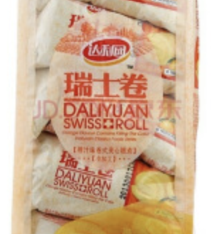 达利园瑞士卷橙汁味 DLY Swiss Roll Orange 160g
